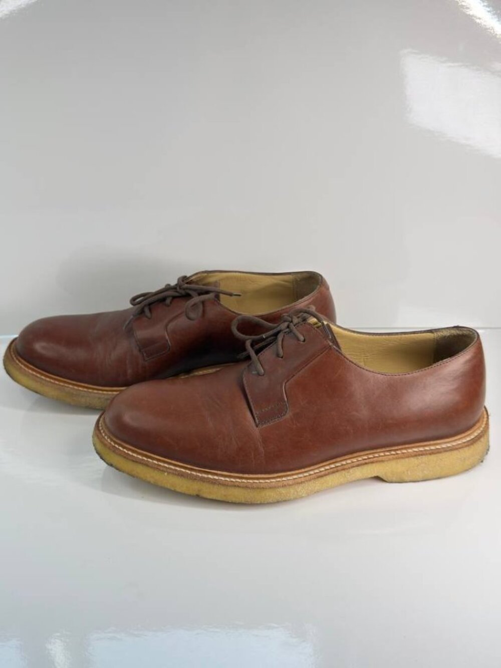 A.P.C. Rue Madame Paris Leather Derby Shoes – Men’s US 7.5 (EU 40) - Picture 7 of 16